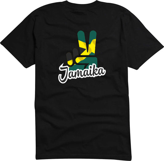 T-Shirt Herren - Victory - Flagge / Fahne - Jamaika - Sieg