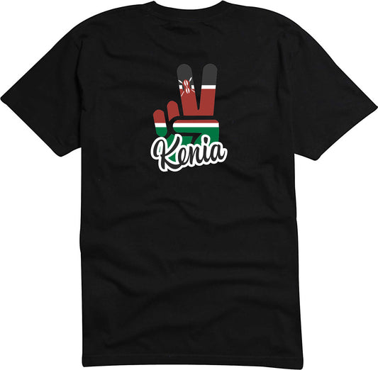 T-Shirt Herren - Victory - Flagge / Fahne - Kenia - Sieg