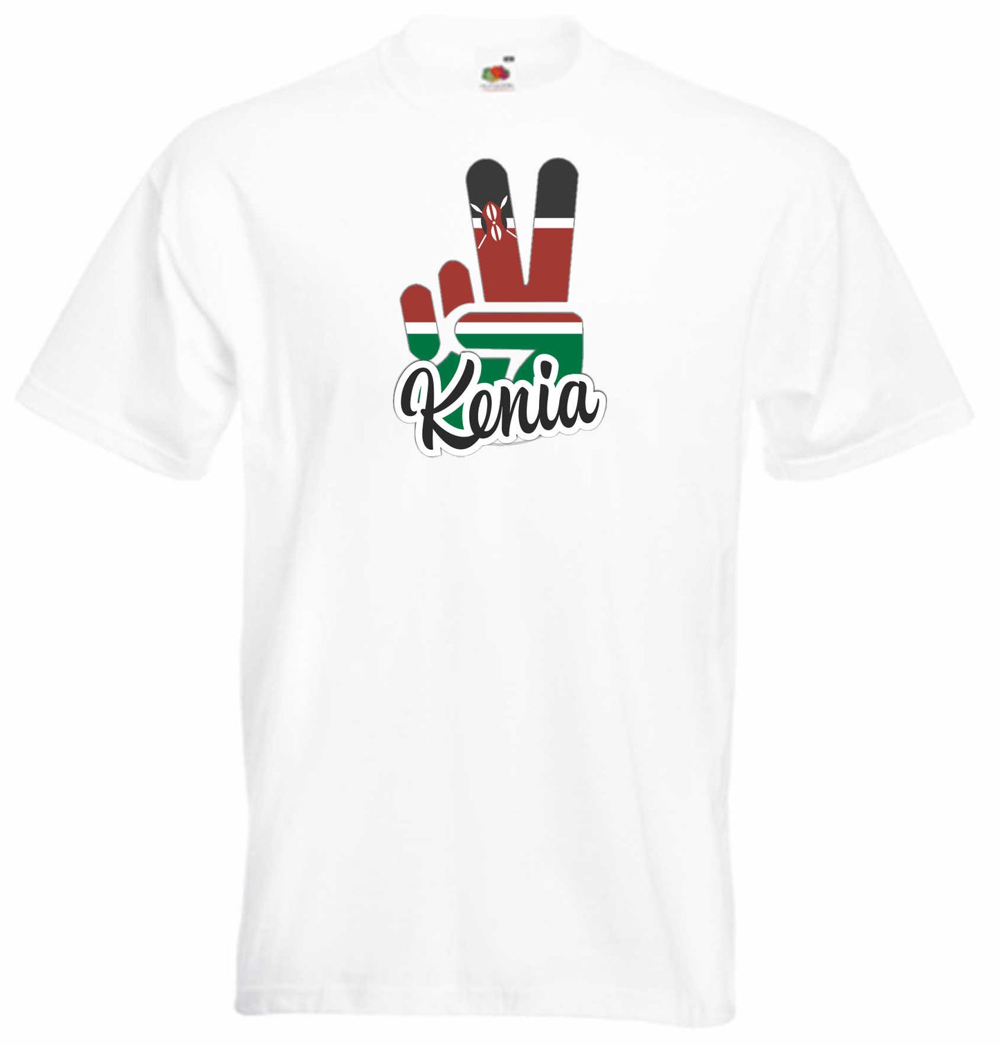 T-Shirt Herren - Victory - Flagge / Fahne - Kenia - Sieg