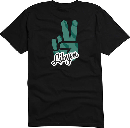 T-Shirt Herren - Victory - Flagge / Fahne - Libyen - Sieg