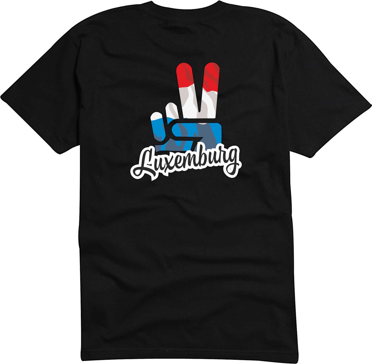 T-Shirt Herren - Victory - Flagge / Fahne - Luxemburg - Sieg