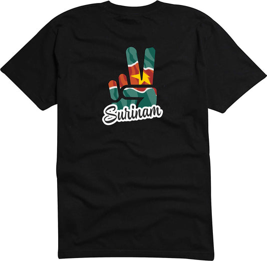 T-Shirt Herren - Victory - Flagge / Fahne - Surinam - Sieg