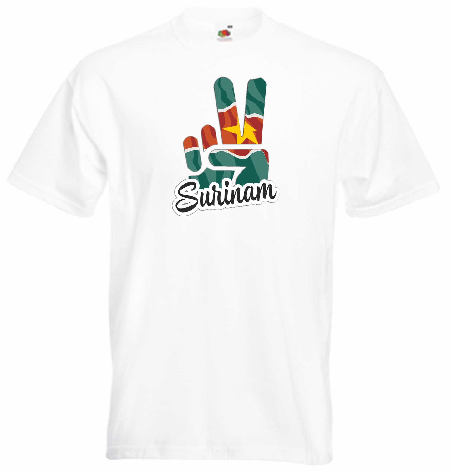 T-Shirt Herren - Victory - Flagge / Fahne - Surinam - Sieg