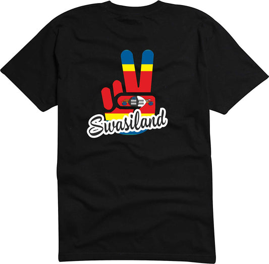 T-Shirt Herren - Victory - Flagge / Fahne - Swasiland - Sieg