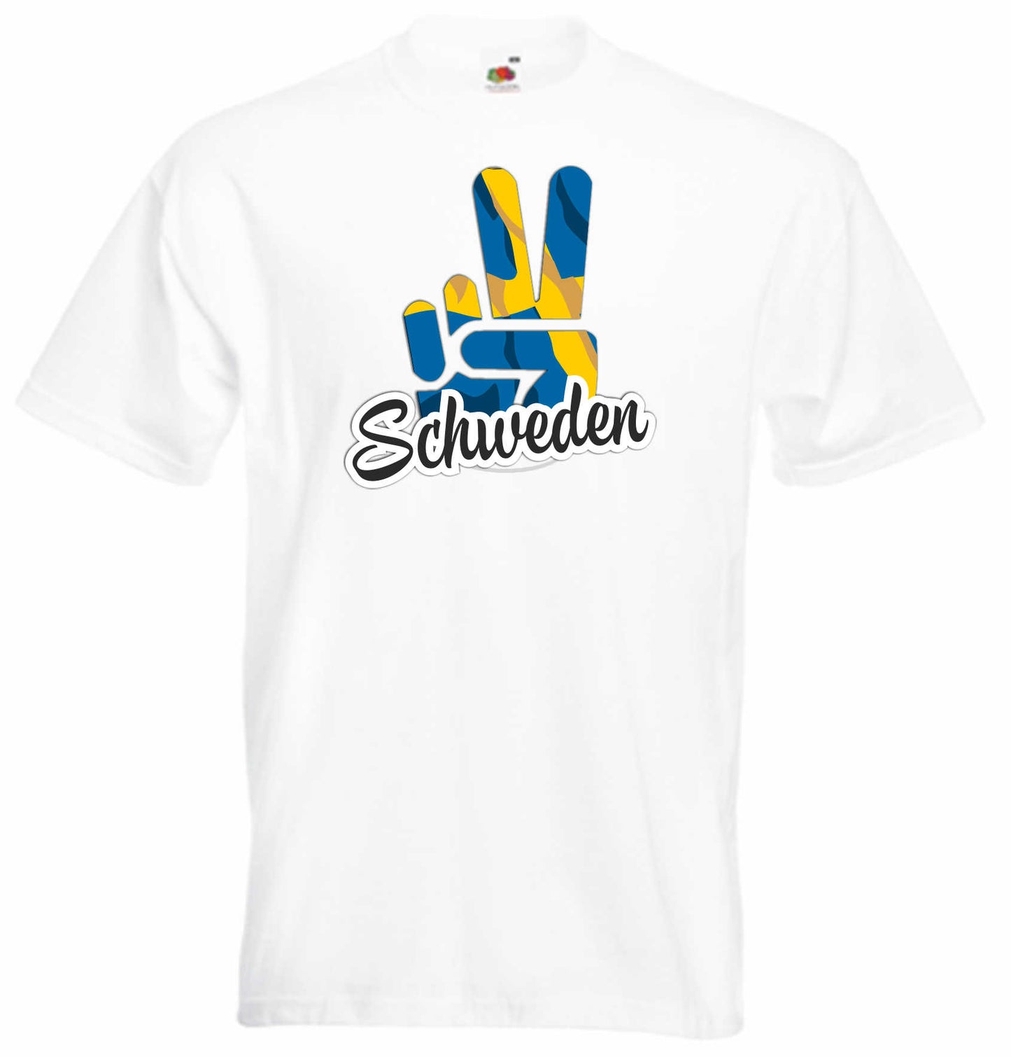 T-Shirt Herren - Victory - Flagge / Fahne - Schweden - Sieg