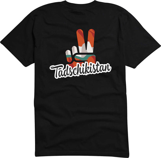 T-Shirt Herren - Victory - Flagge / Fahne - Tadschikistan - Sieg