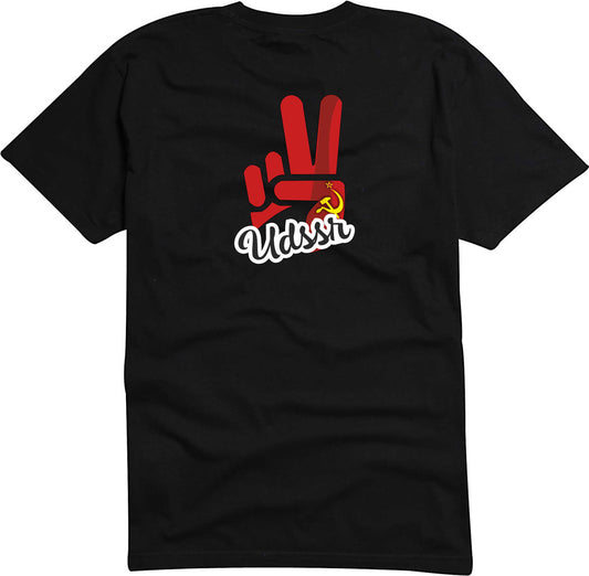 T-Shirt Herren - Victory - Flagge / Fahne - Udssr - Sieg