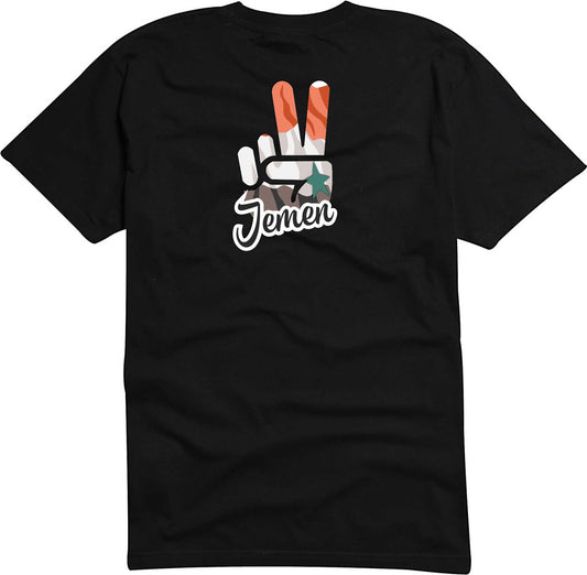 T-Shirt Herren - Victory - Flagge / Fahne - Jemen - Sieg
