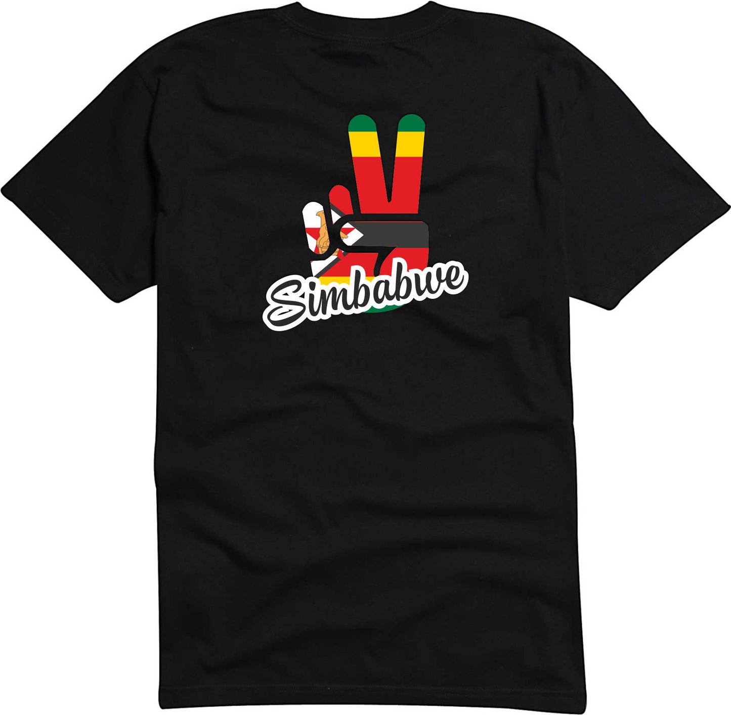 T-Shirt Herren - Victory - Flagge / Fahne - Simbabwe - Sieg