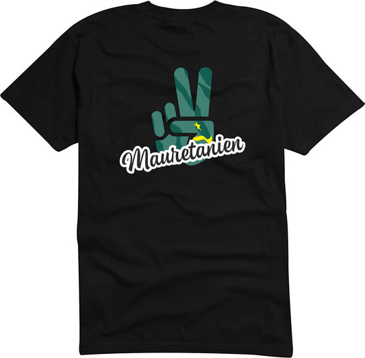 T-Shirt Herren - Victory - Flagge / Fahne - Mauretanien - Sieg