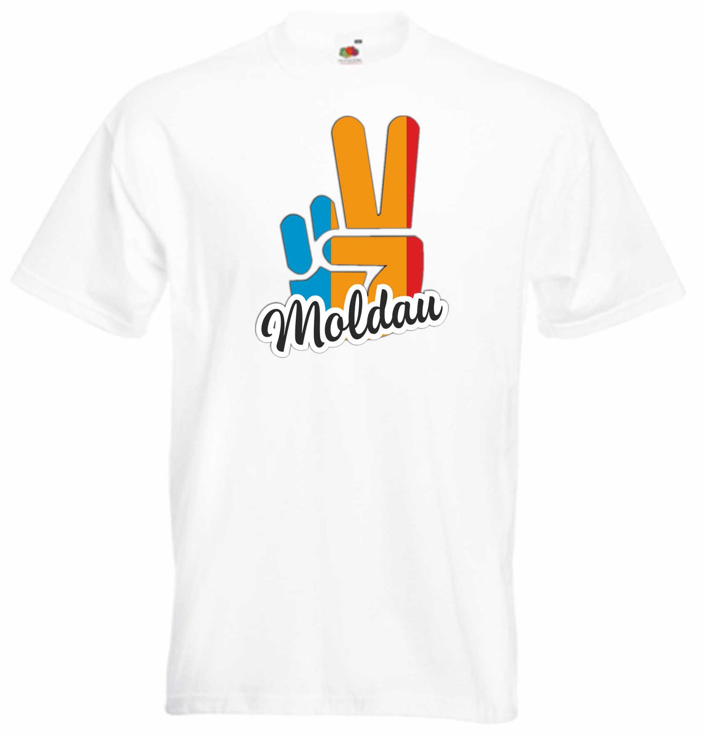 T-Shirt Herren - Victory - Flagge / Fahne - Moldau - Sieg
