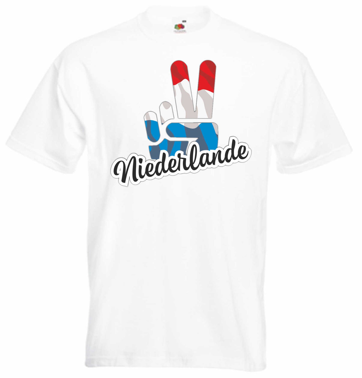 T-Shirt Herren - Victory - Flagge / Fahne - Niederlande - Sieg