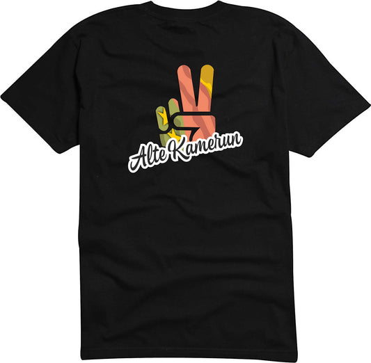 T-Shirt Herren - Victory - Flagge / Fahne - Alte Kamerun - Sieg