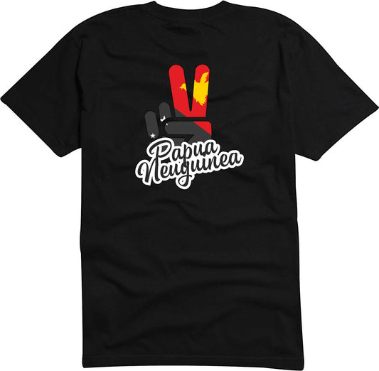 T-Shirt Herren - Victory - Flagge / Fahne - Papua Neuguinea - Sieg