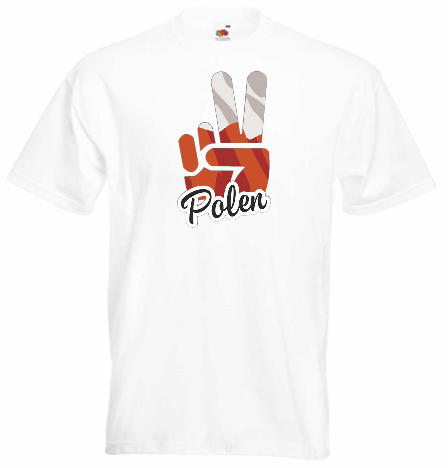 T-Shirt Herren - Victory - Flagge / Fahne - Polen - Sieg