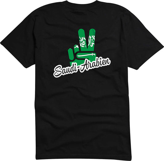 T-Shirt Herren - Victory - Flagge / Fahne - Saudi-Arabien  - Sieg