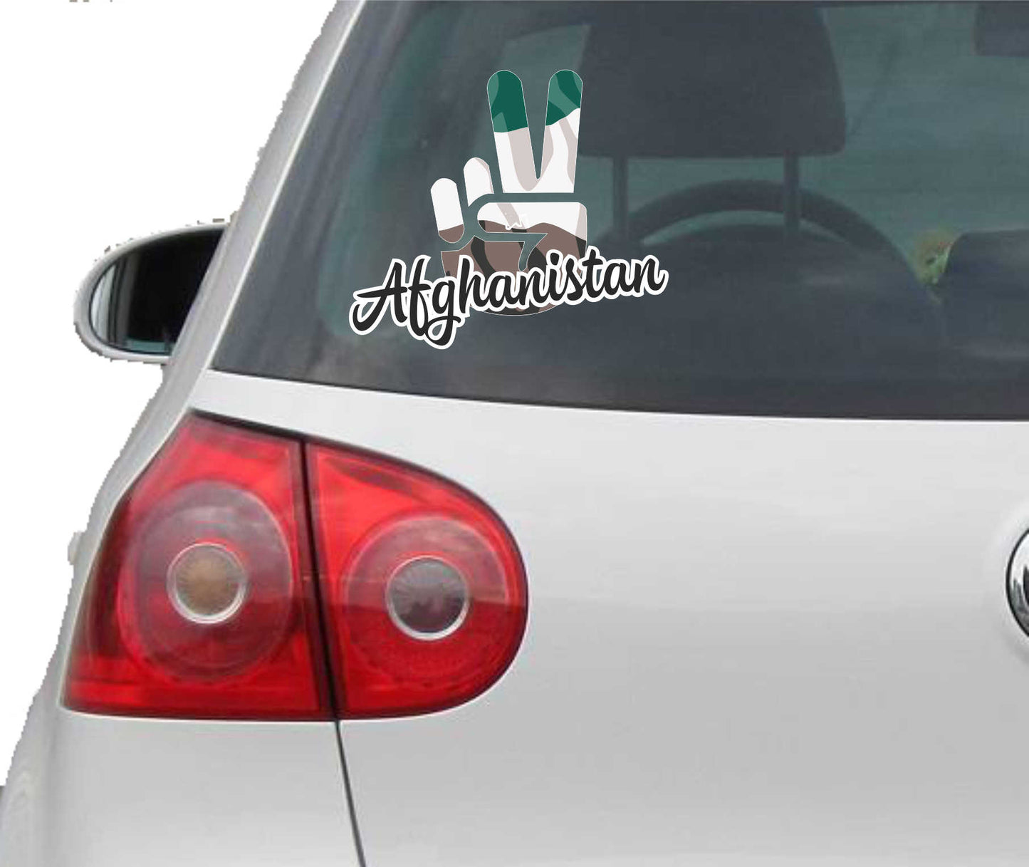 Aufkleber - Autoaufkleber - Afghanistan - Victory - Sieg - Heckscheibe