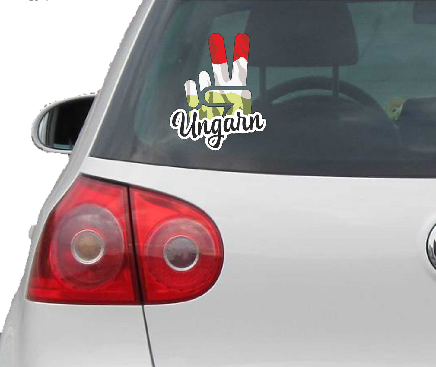 Aufkleber - Autoaufkleber - Ungarn - Victory - Sieg - Heckscheibe