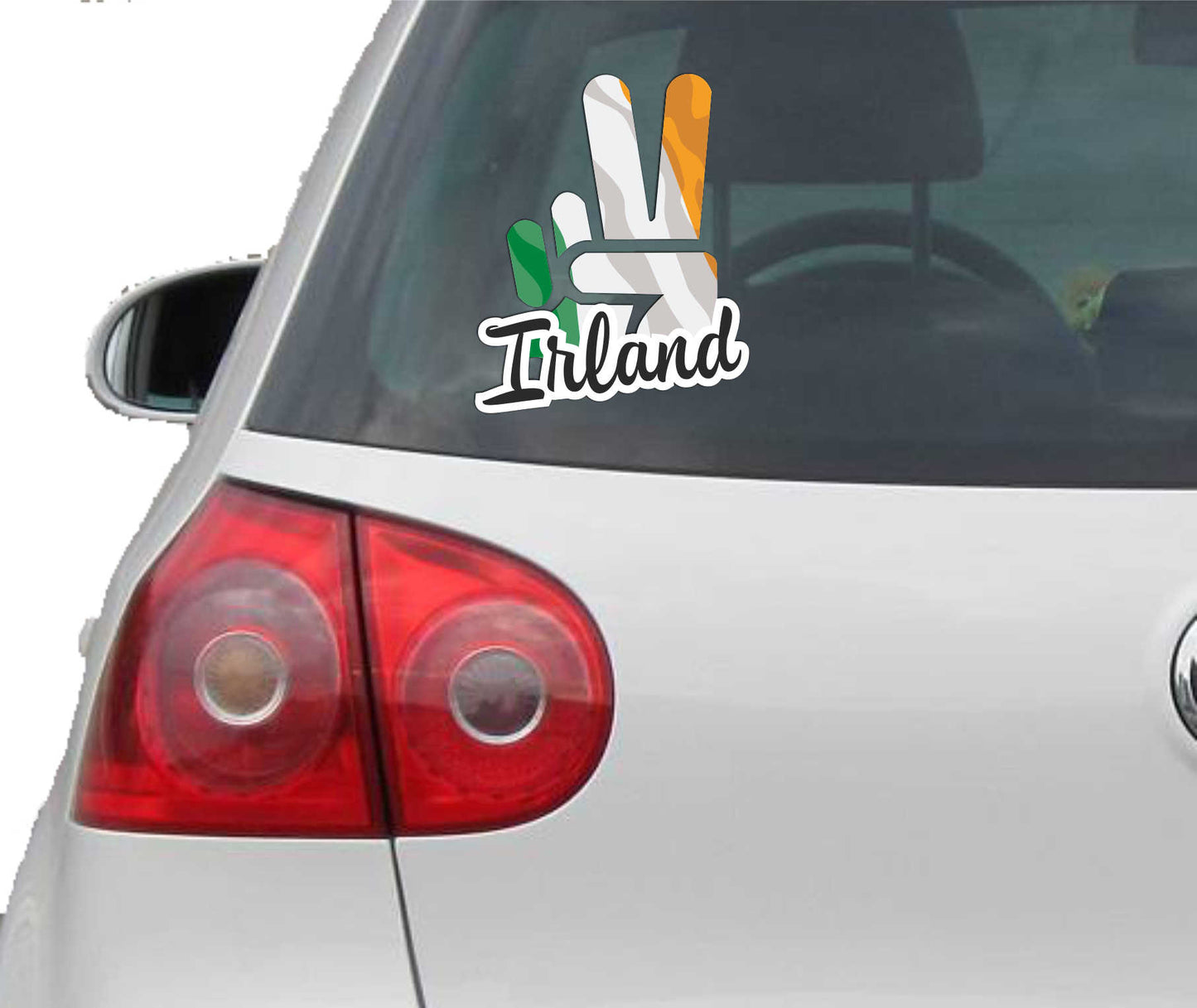 Aufkleber - Autoaufkleber - Irland - Victory - Sieg - Heckscheibe
