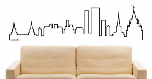 WANDTATTOO e580 Skyline Stadt - Moroni (Komoren)Design 4