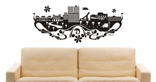 WANDTATTOO e581 Skyline Stadt - Moscow Design 3