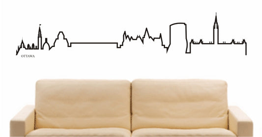 WANDTATTOO e590 Skyline Stadt - Ottawa (kanada) Design 4