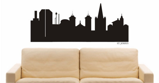 WANDTATTOO e625 Skyline Stadt - St. John’s (Neufundland) Design 1
