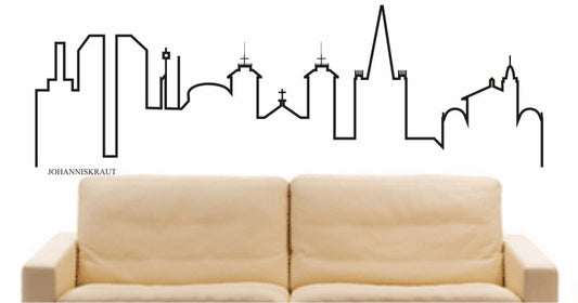 WANDTATTOO e625 Skyline Stadt - St. John’s (Neufundland) Design 4