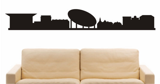 WANDTATTOO e797 Skyline Stadt - Herne (Deutschland) Design 1