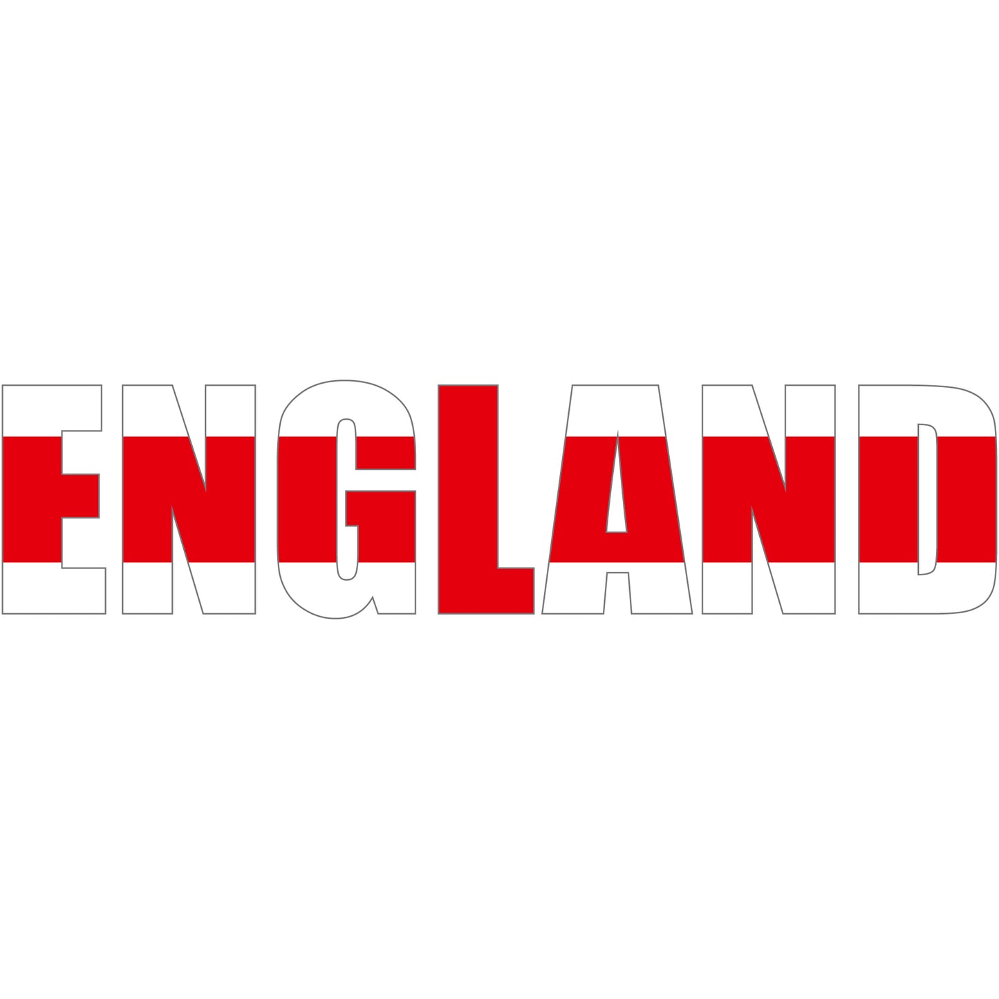 Aufkleber - Autoaufkleber - England - Schriftzug - Heckscheibenaufkleber