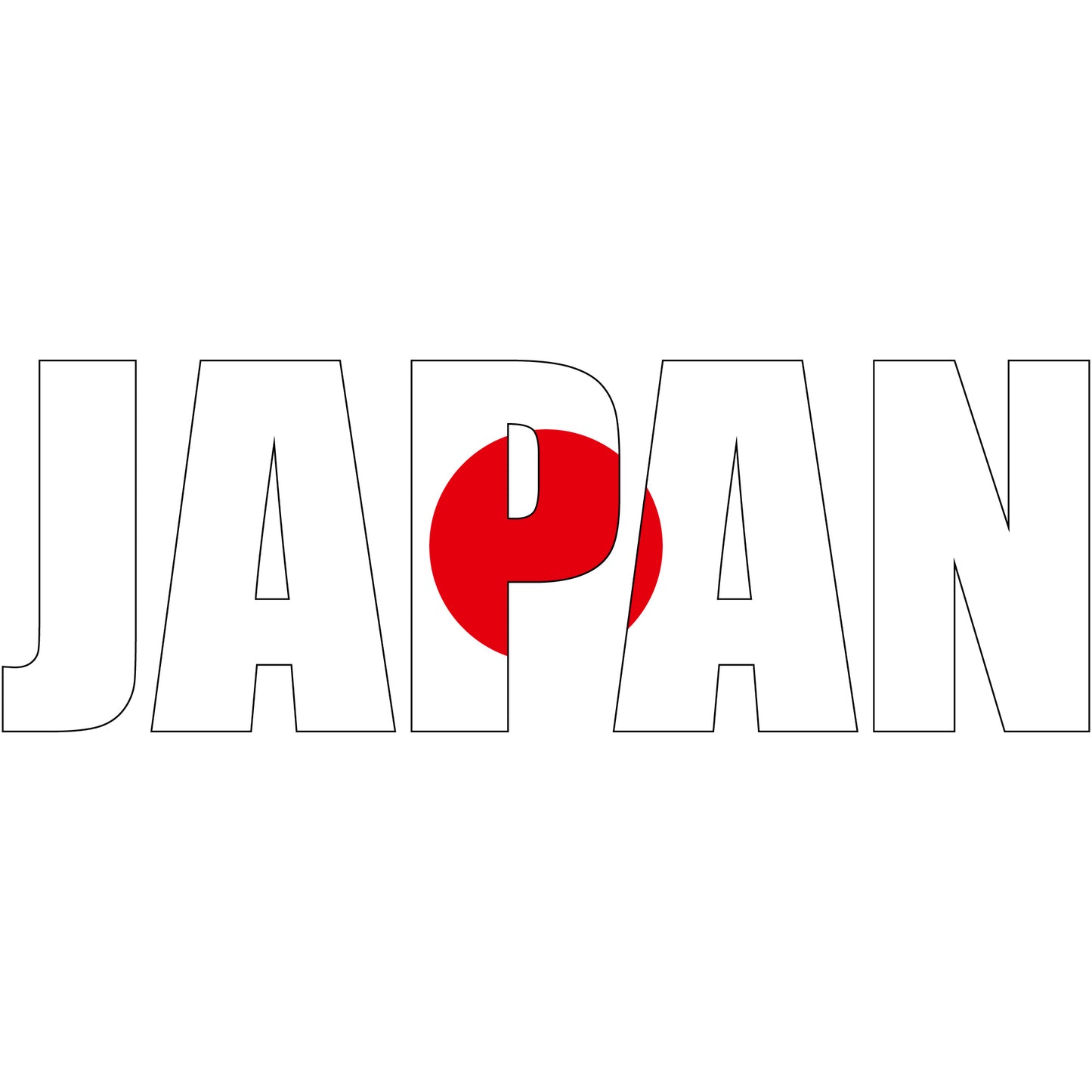 Aufkleber - Autoaufkleber - Japan - Schriftzug - Heckscheibenaufkleber