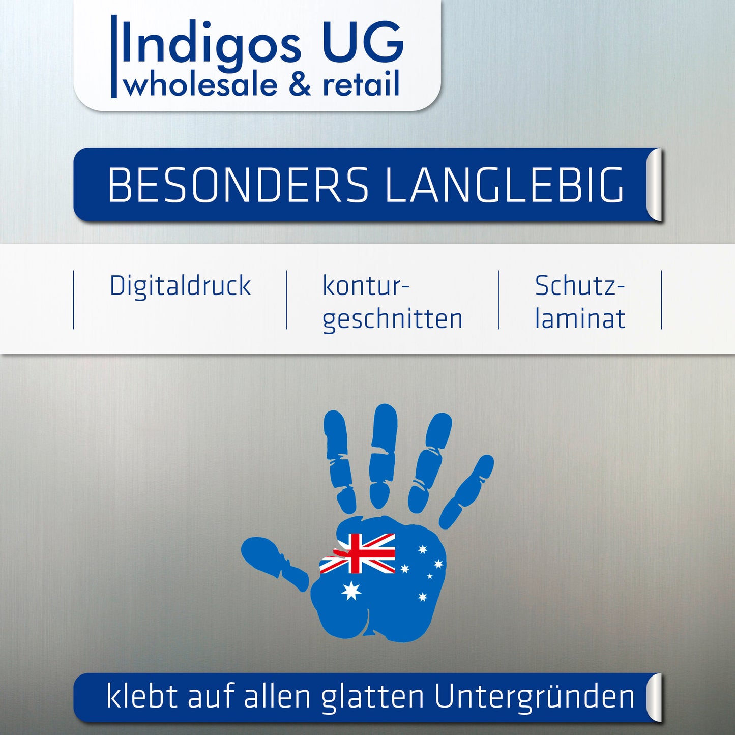 Aufkleber - Autoaufkleber - Australien - Heckscheibenaufkleber