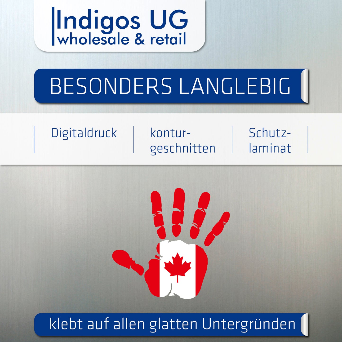 Aufkleber - Autoaufkleber - Kanada - Heckscheibenaufkleber