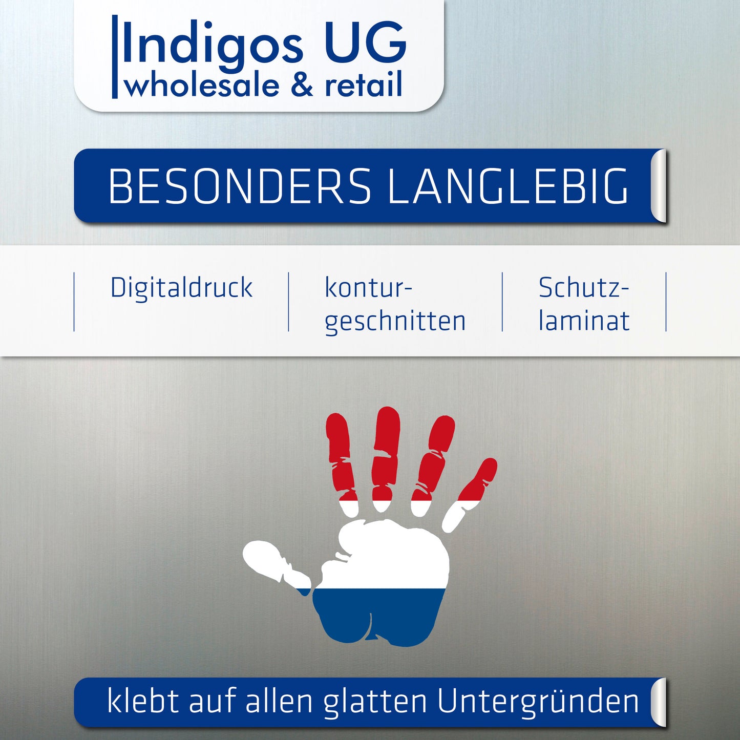 Aufkleber - Autoaufkleber - Niederlande - Heckscheibenaufkleber