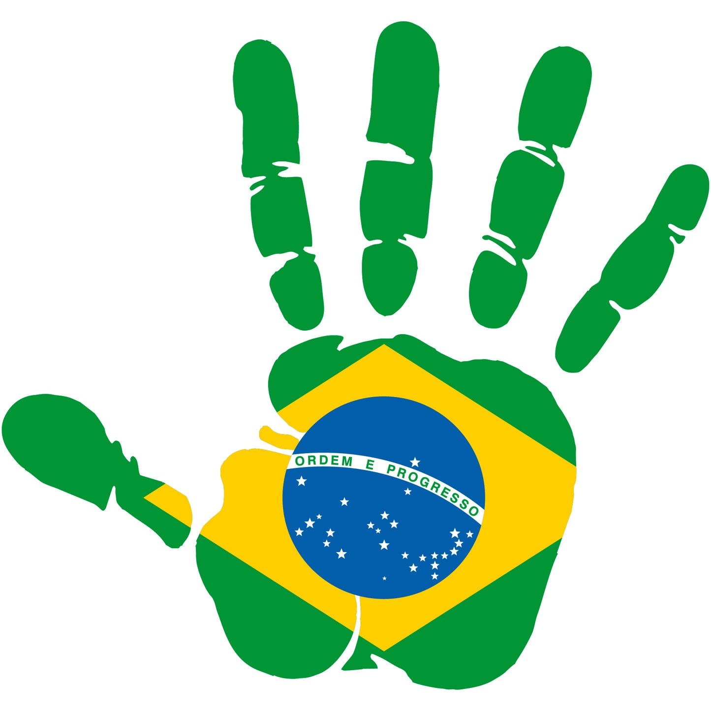 Aufkleber - Autoaufkleber - Brasilien - Heckscheibenaufkleber