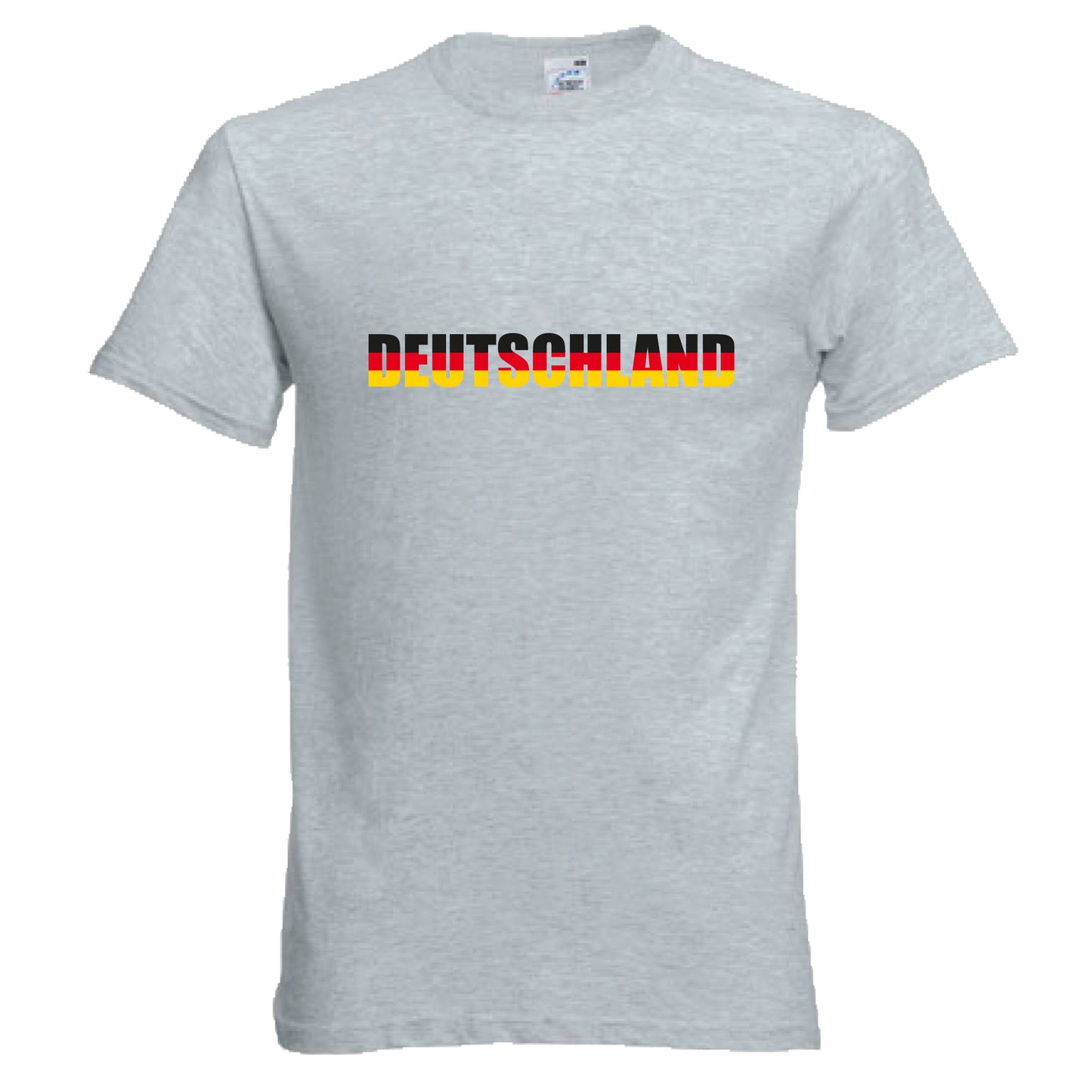 INDIGOS UG - T-Shirt Herren - Deutschland - Schriftzug - Fussball