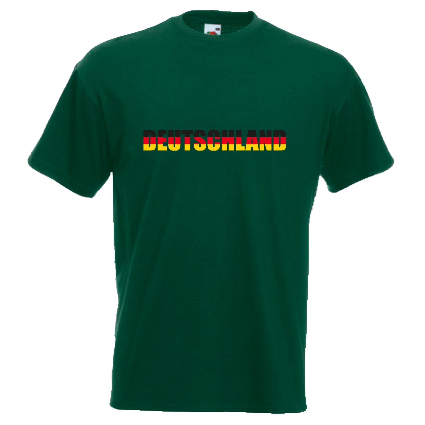 INDIGOS UG - T-Shirt Herren - Deutschland - Schriftzug - Fussball
