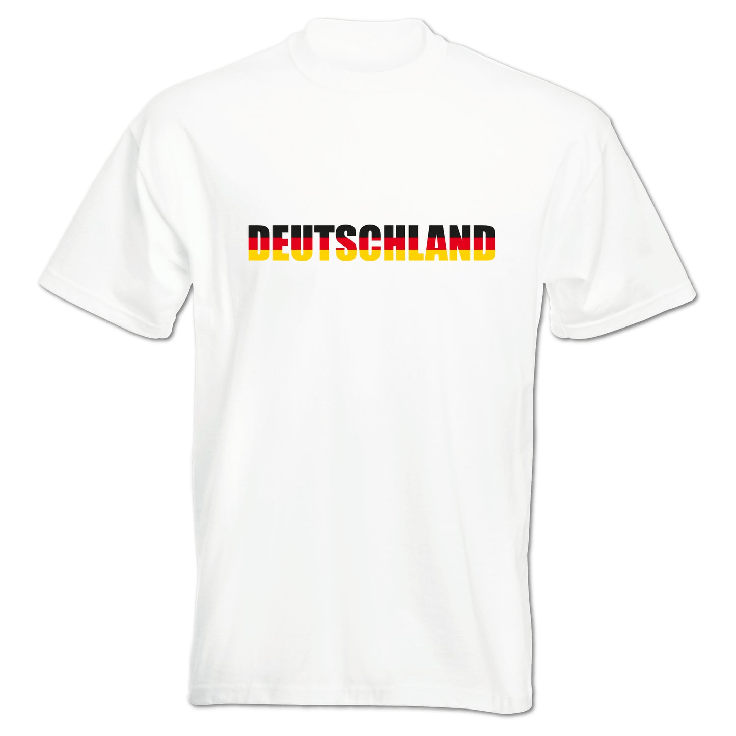 INDIGOS UG - T-Shirt Herren - Deutschland - Schriftzug - Fussball