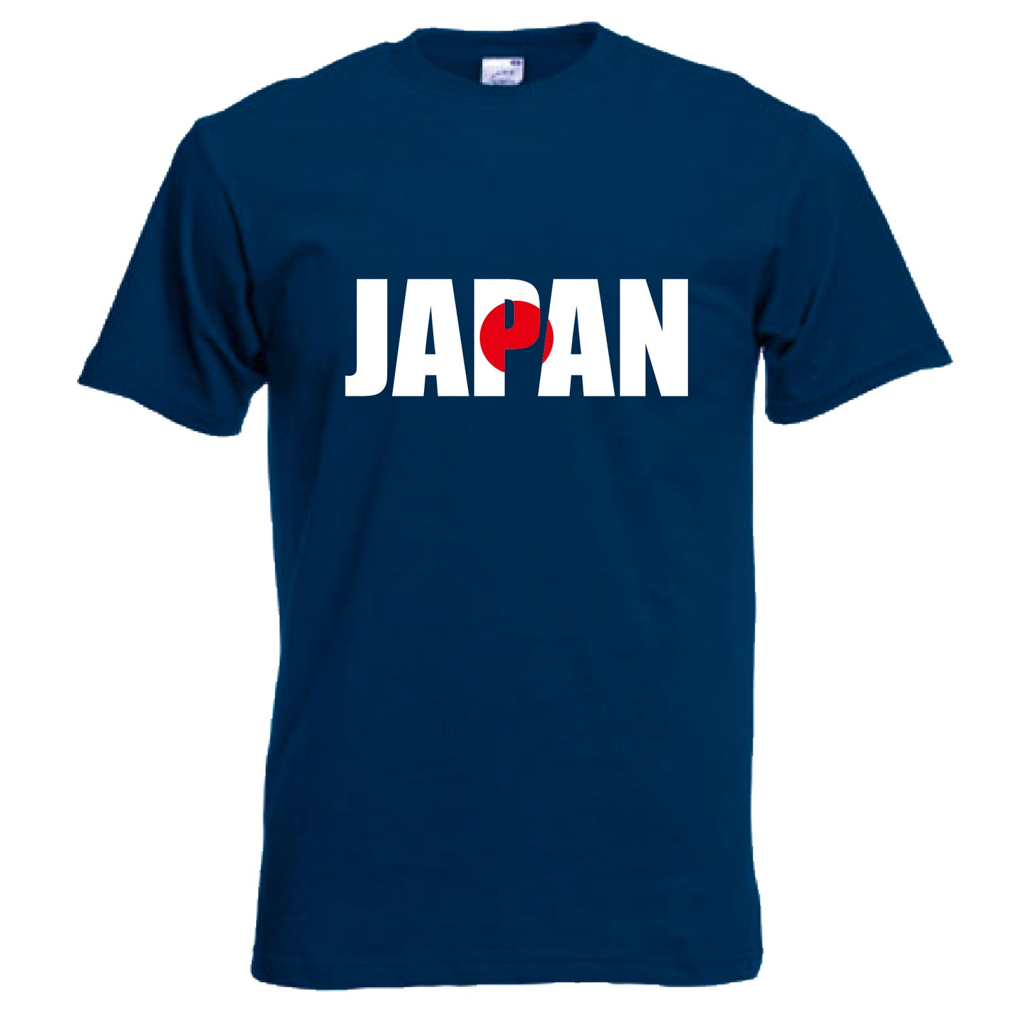 INDIGOS UG - T-Shirt Herren - Japan - Schriftzug - Fussball