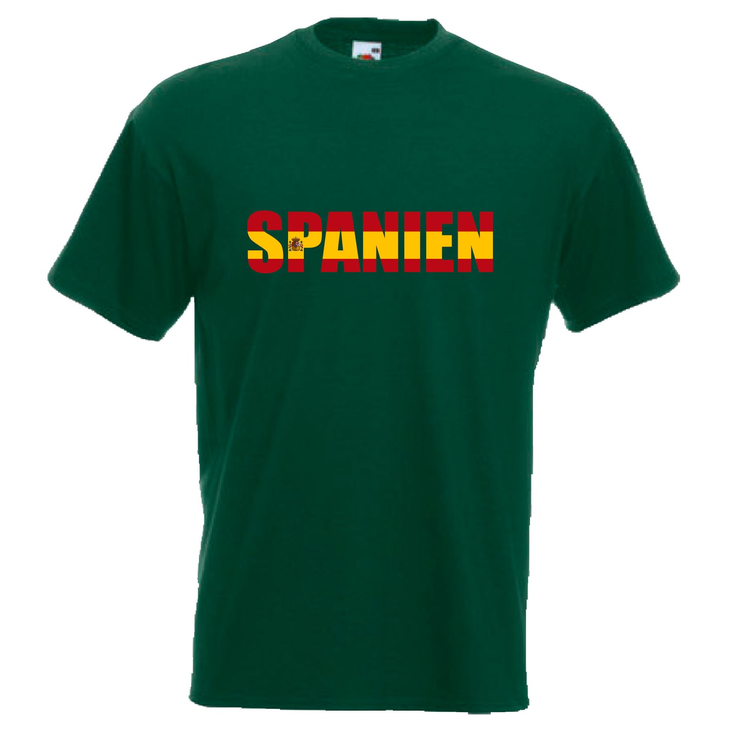 INDIGOS UG - T-Shirt Herren - Spanien - Schriftzug - Fussball