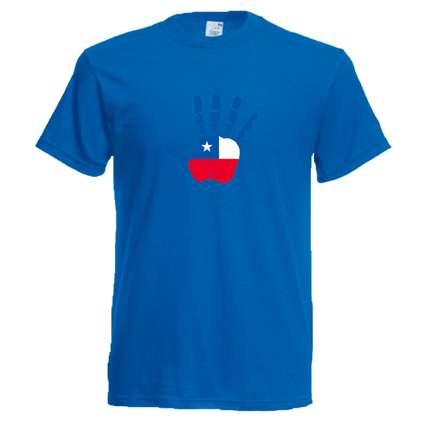 INDIGOS UG - T-Shirt Herren - Chile - Hand - Fussball