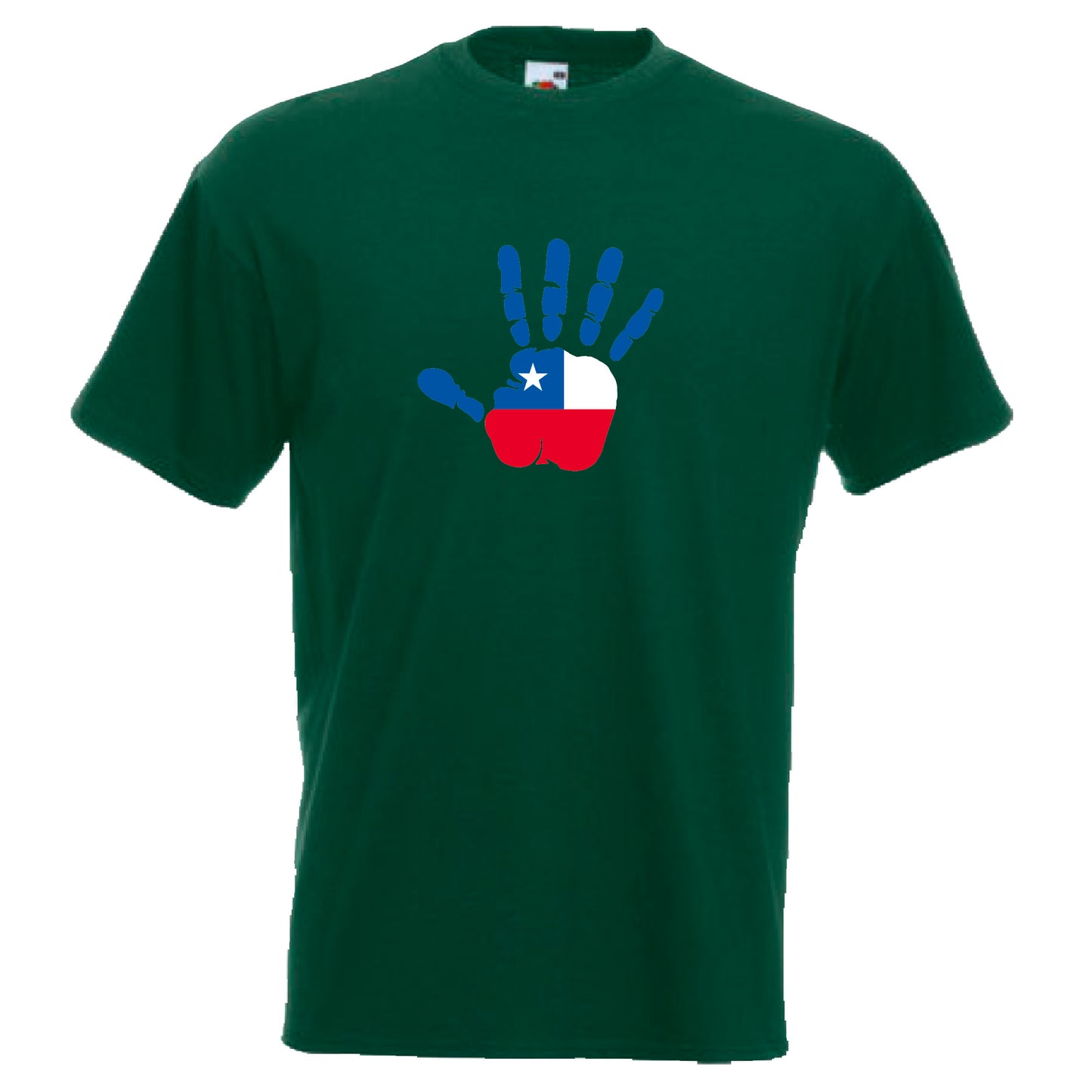 INDIGOS UG - T-Shirt Herren - Chile - Hand - Fussball