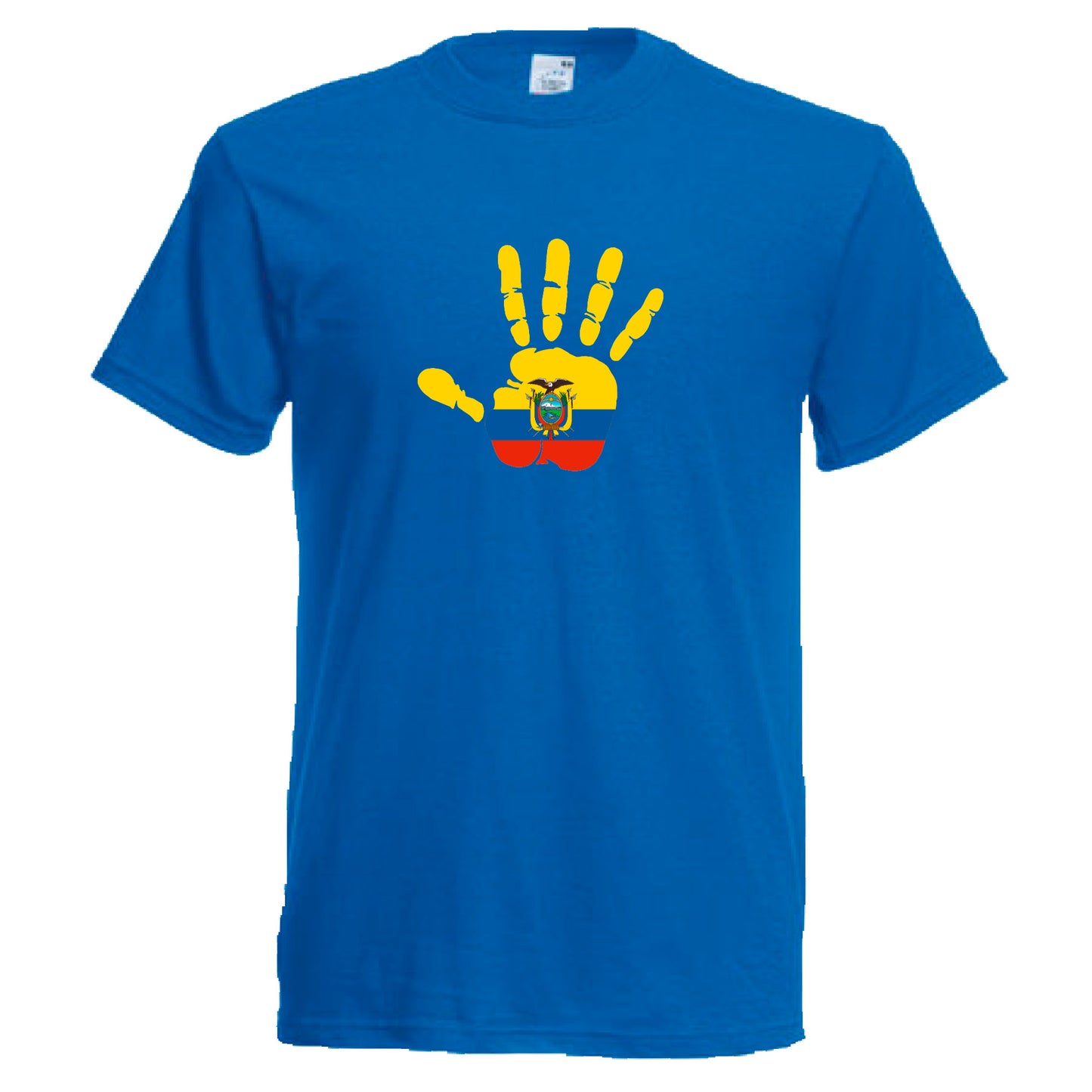 INDIGOS UG - T-Shirt Herren - Ecuador - Hand - Fussball