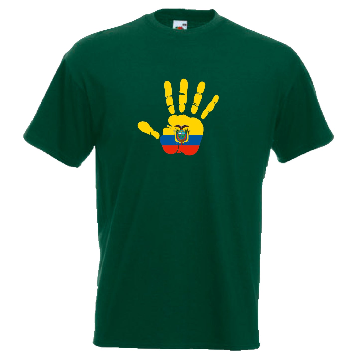 INDIGOS UG - T-Shirt Herren - Ecuador - Hand - Fussball