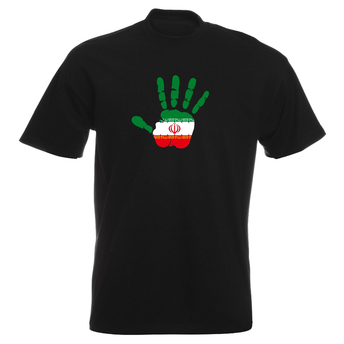 INDIGOS UG - T-Shirt Herren - Iran - Hand - Fussball