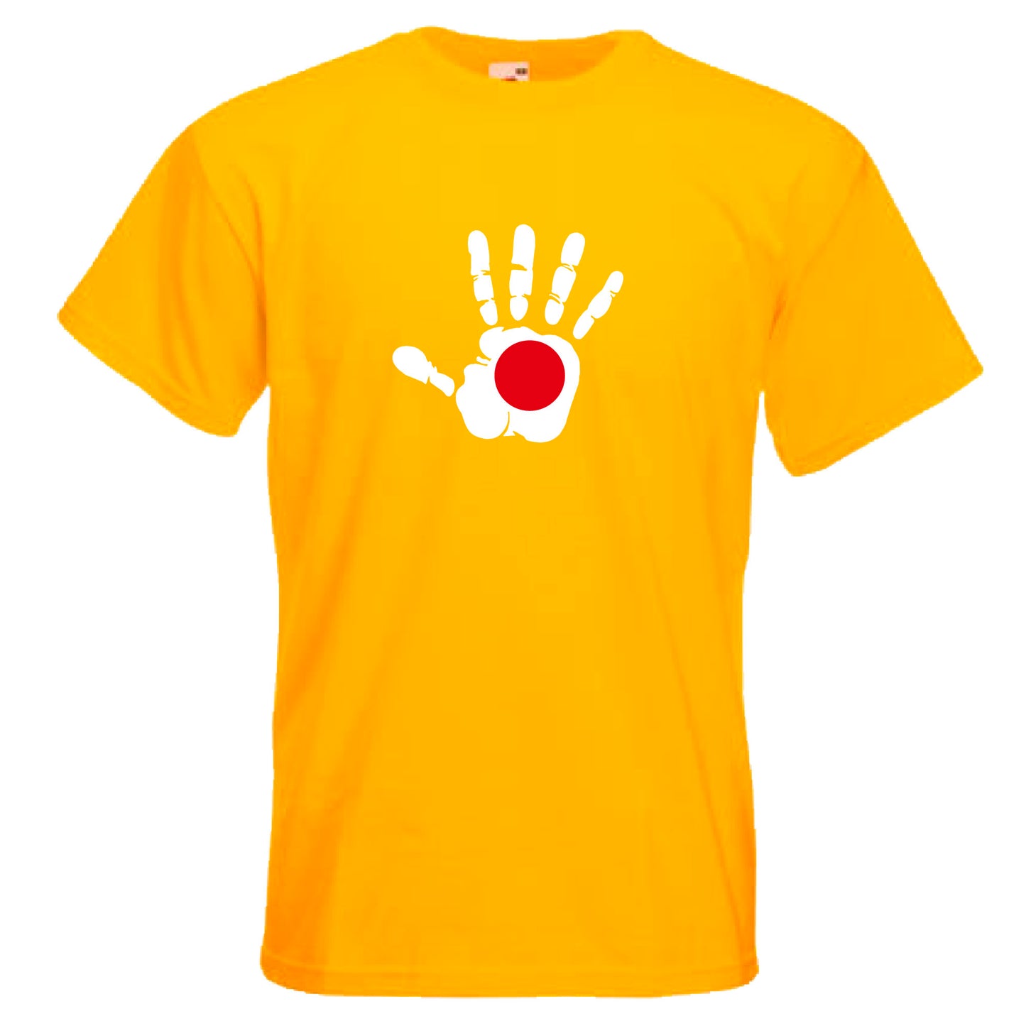 INDIGOS UG - T-Shirt Herren - Japan - Hand - Fussball