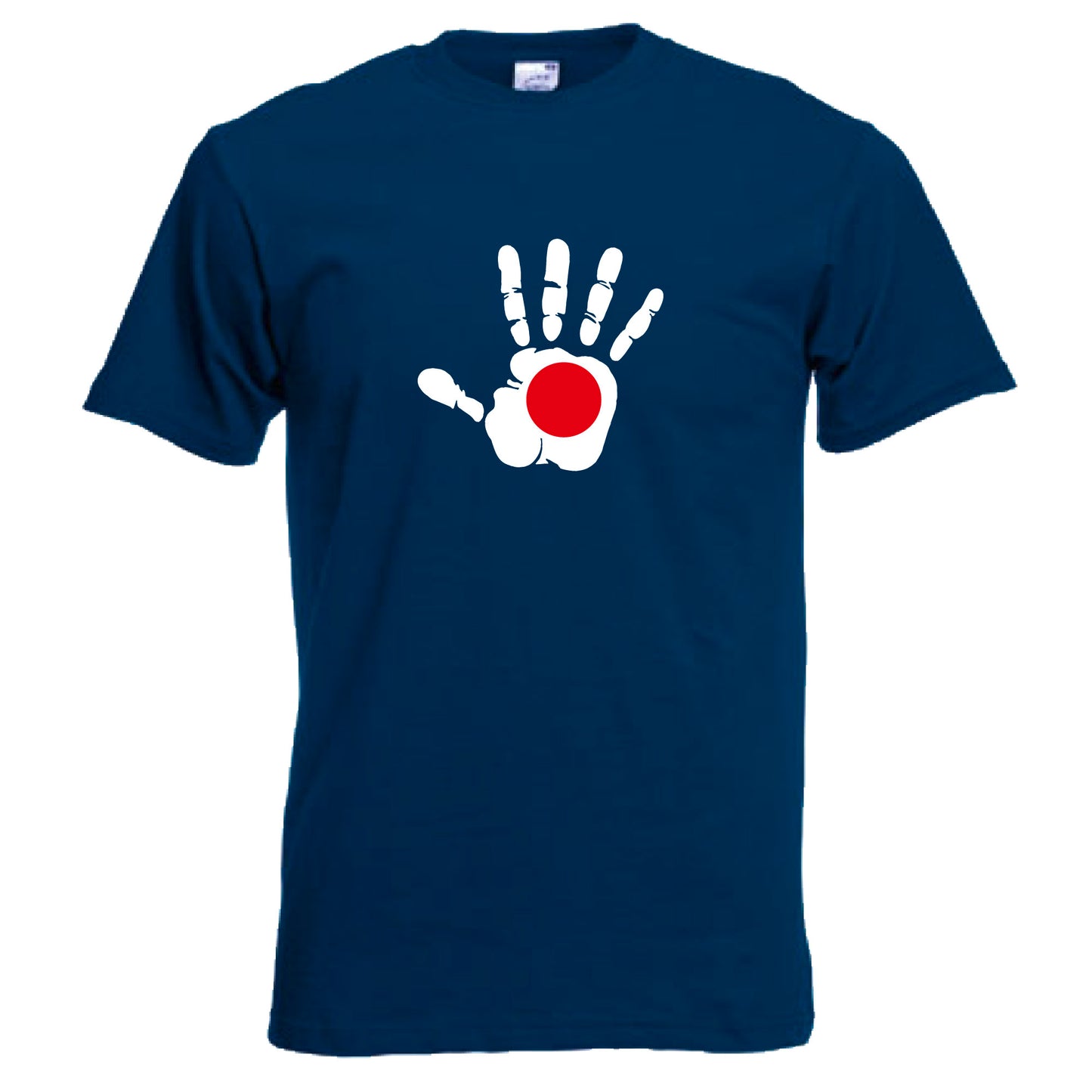 INDIGOS UG - T-Shirt Herren - Japan - Hand - Fussball
