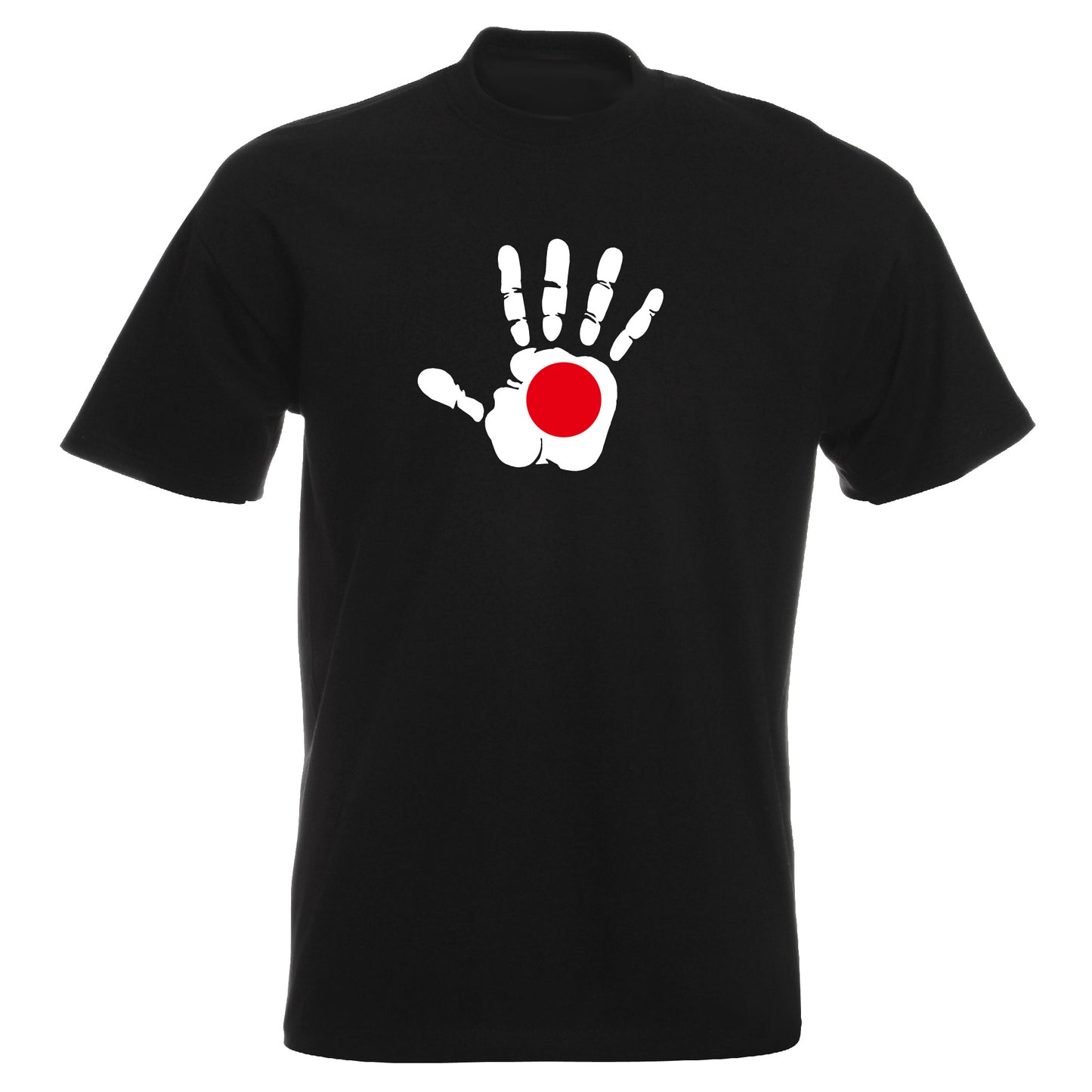 INDIGOS UG - T-Shirt Herren - Japan - Hand - Fussball