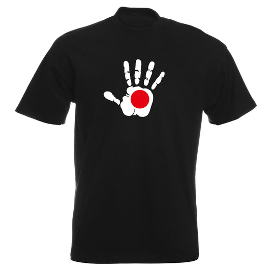INDIGOS UG - T-Shirt Herren - Japan - Hand - Fussball