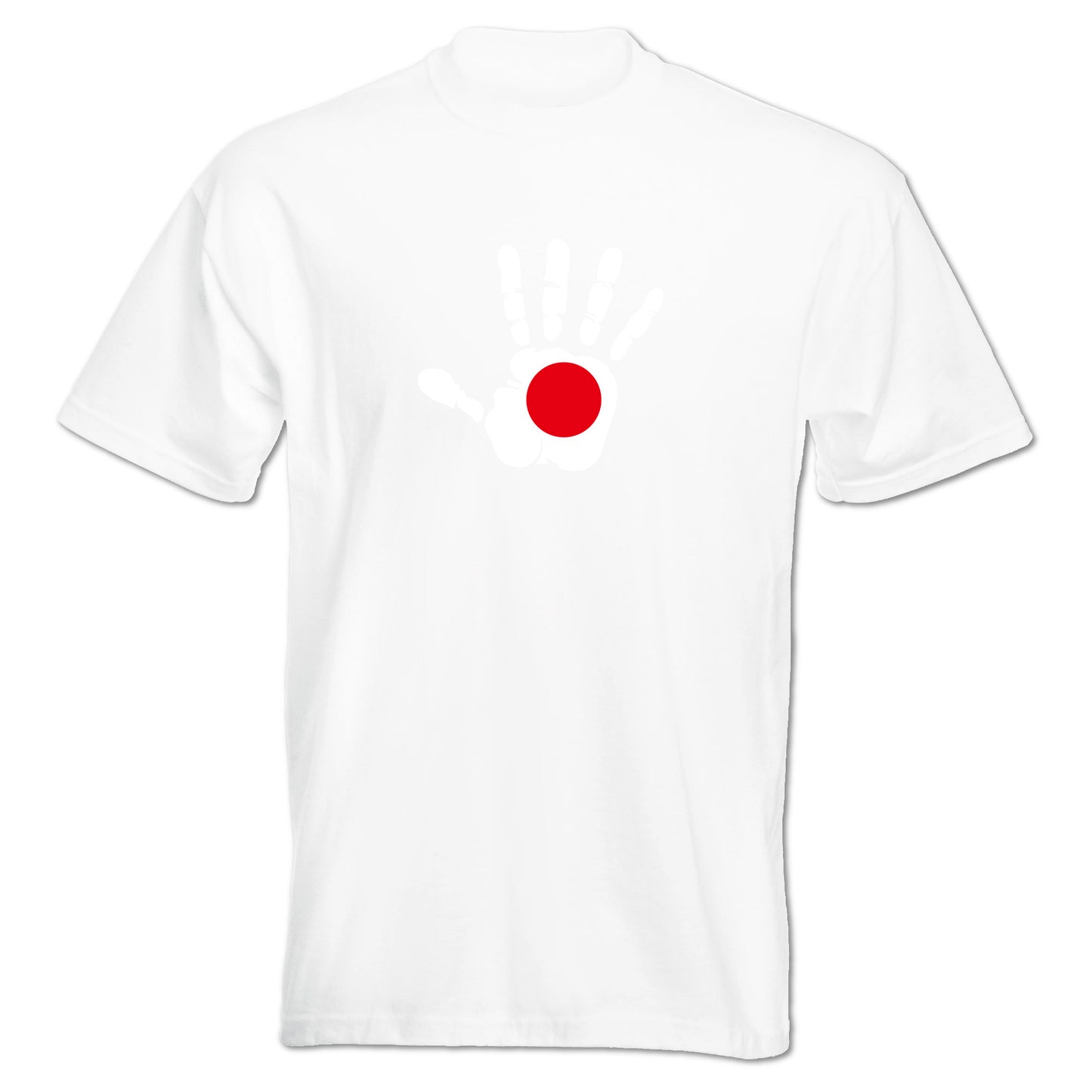 INDIGOS UG - T-Shirt Herren - Japan - Hand - Fussball